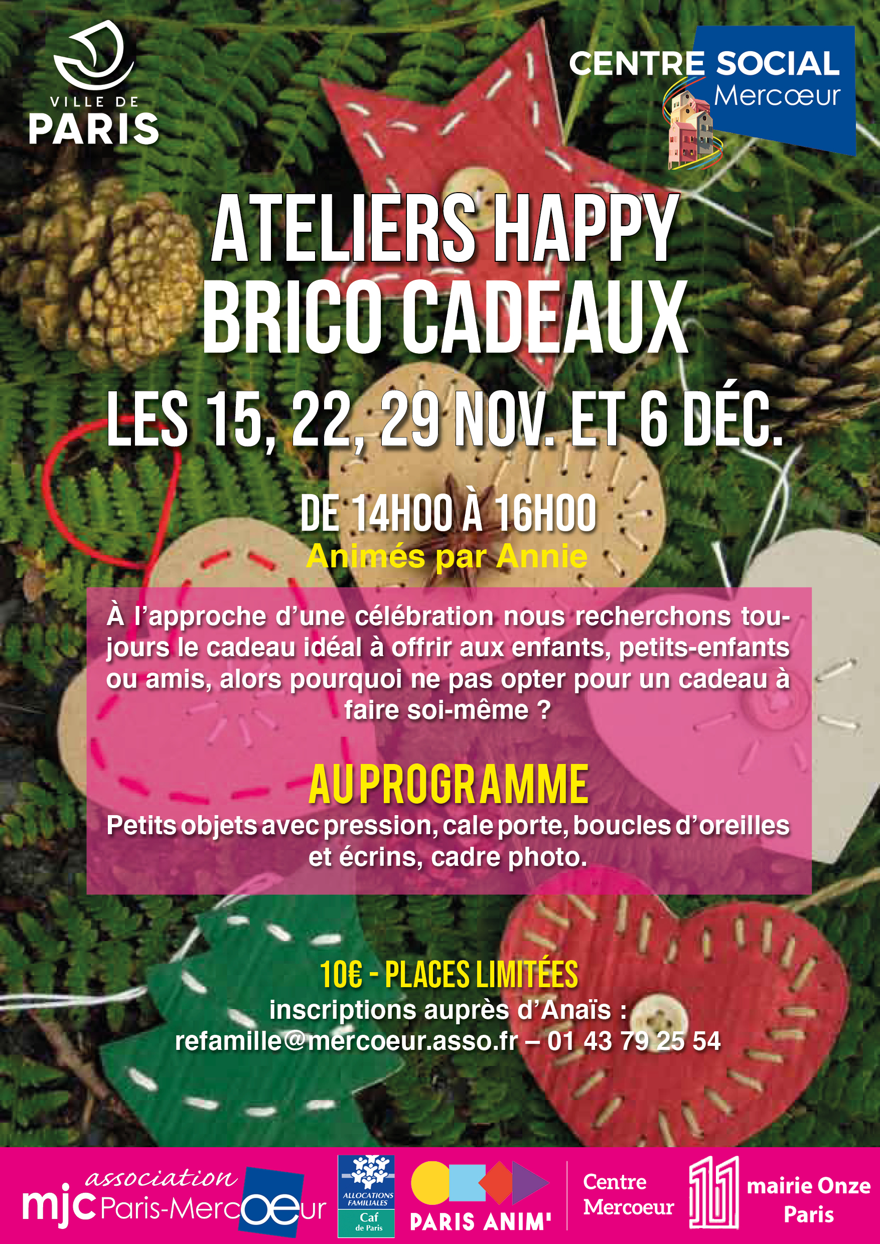 Atelier happy Brico cadeaux