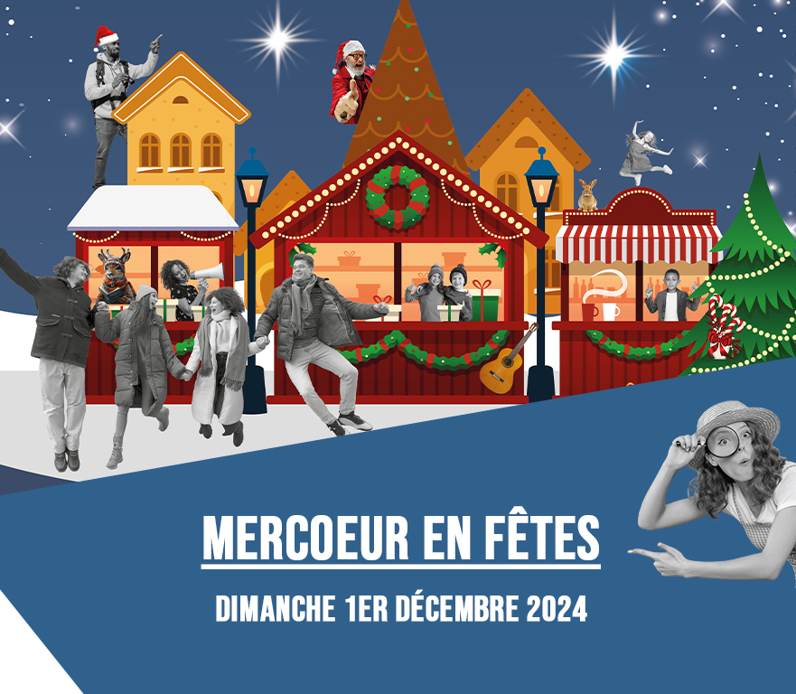 Mercoeur en fêtes. Dimanche 1er décembre 2024 de 10h00 à 18h00