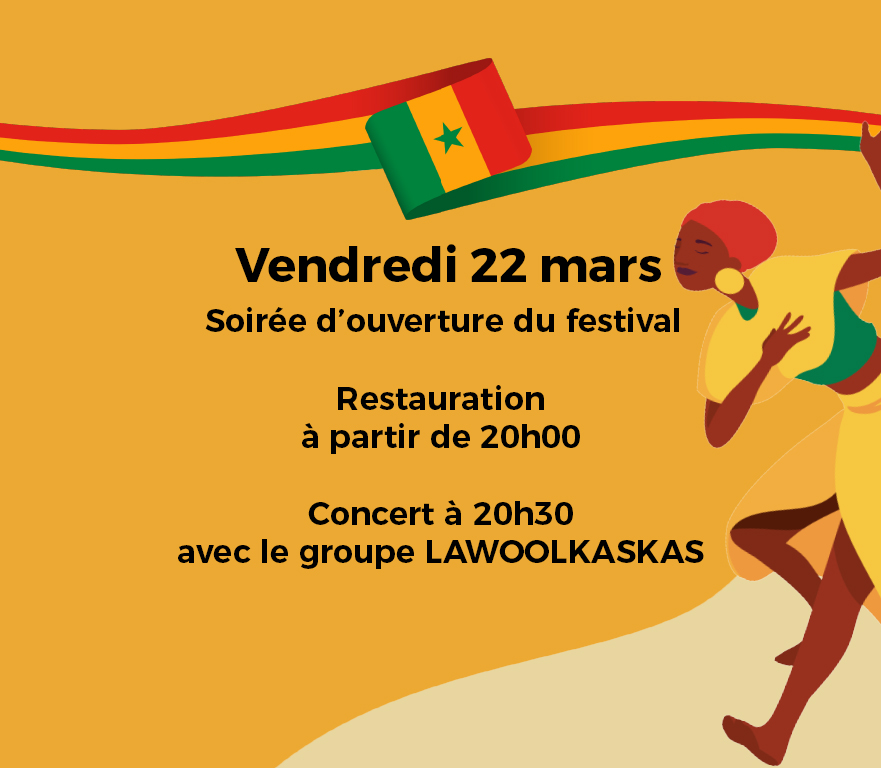 Soirée d’ouverture du festival Saveurs et Savoirs du monde, spécial Sénégal
