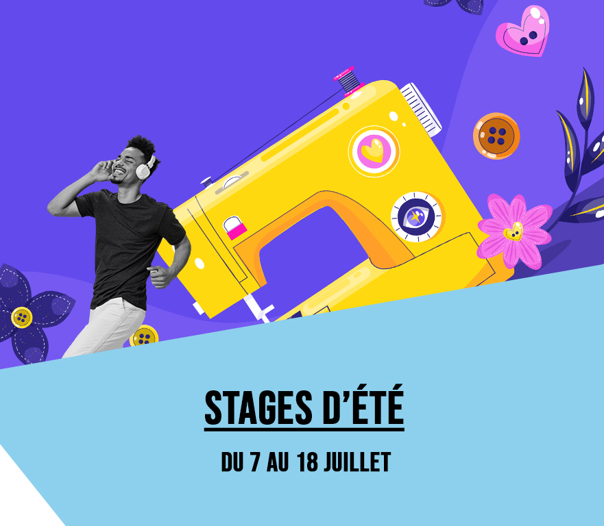 Retrouvez l'ensemble des stages du Centre Paris Anim' Mercoeur, du 7 au 18 juillet