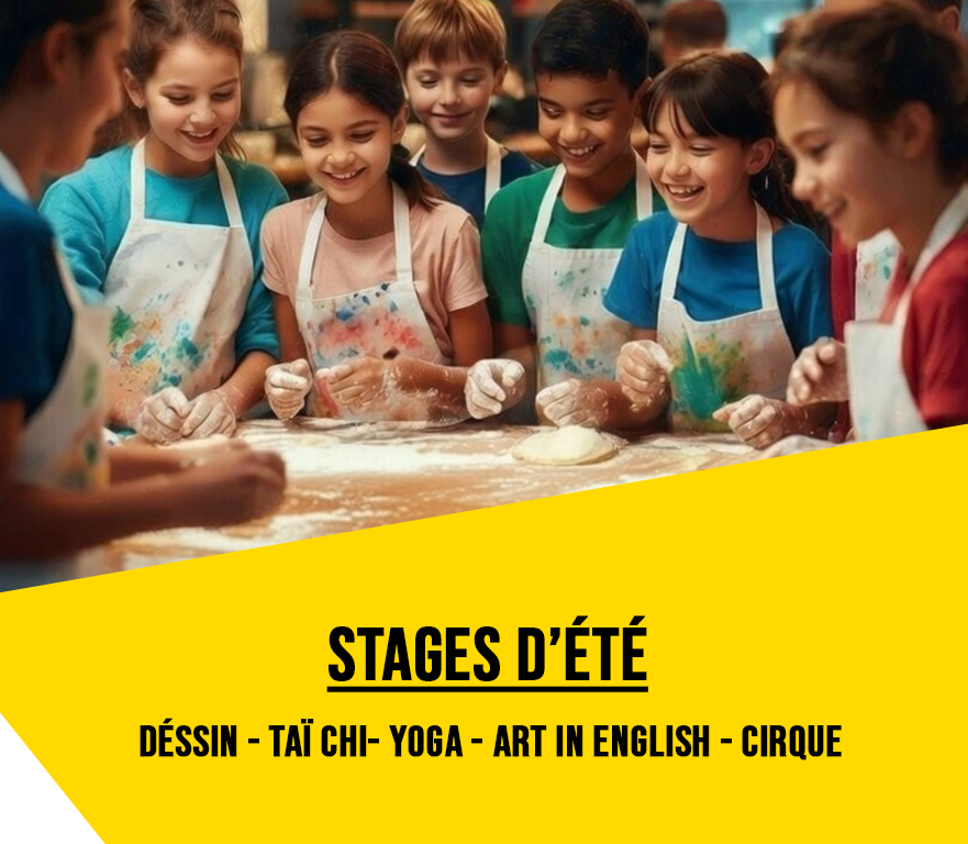 Les stages d&rsquo;été, du lundi 29 juin au vendredi 17 juillet
