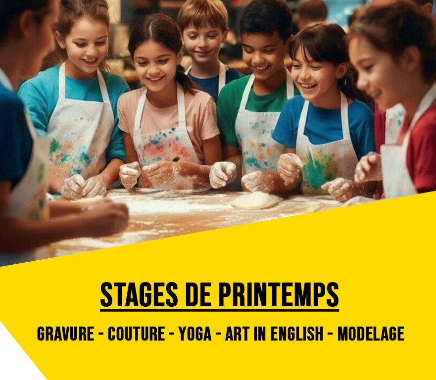 Les stages de printemps sont arrivés