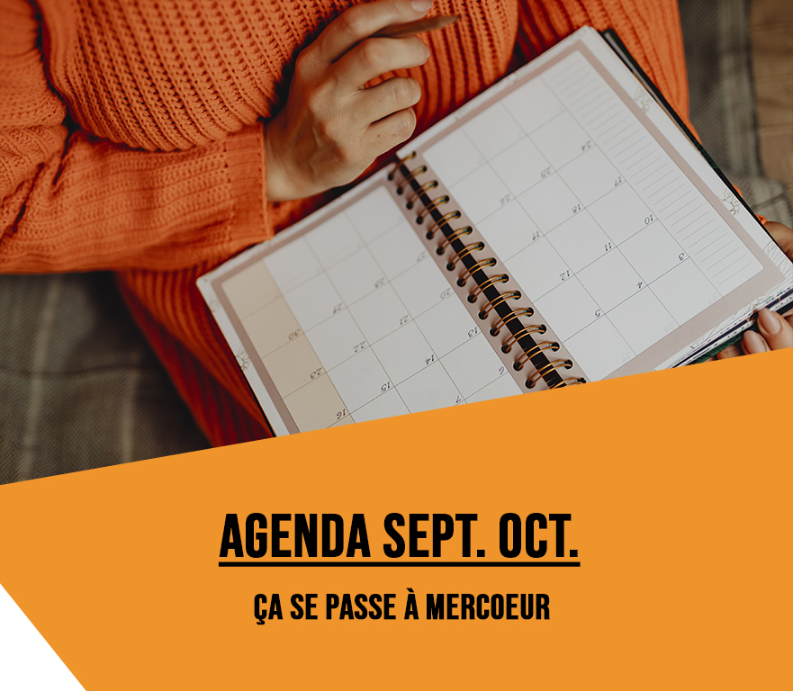 Agenda septembre – octobre