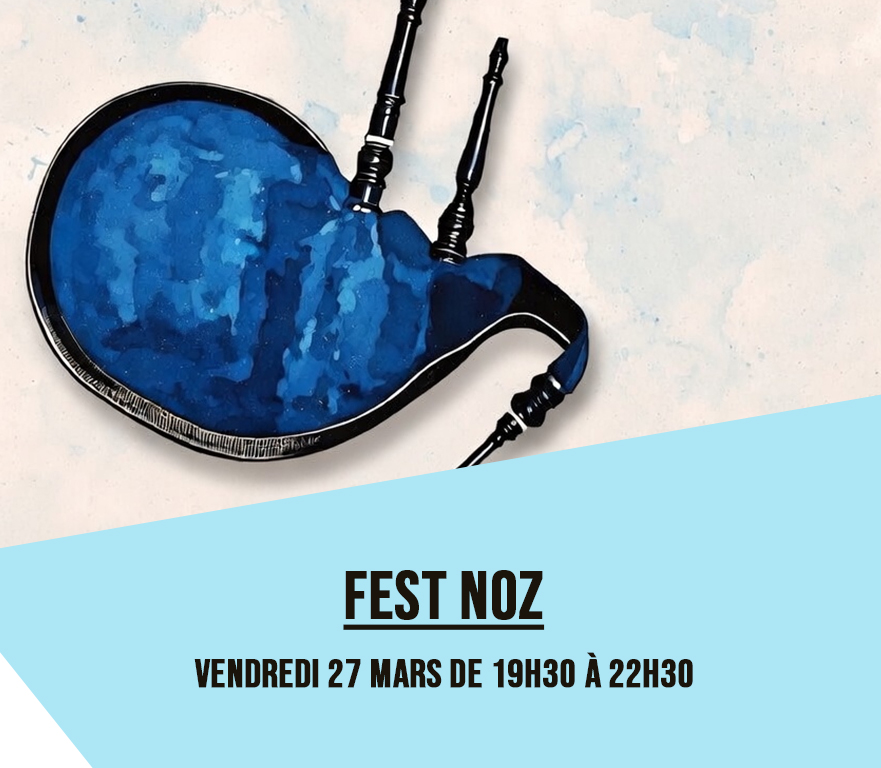 Vendredi 27 mars de 19h30 à 22h30, Fest noz Avec Danserien Pariz