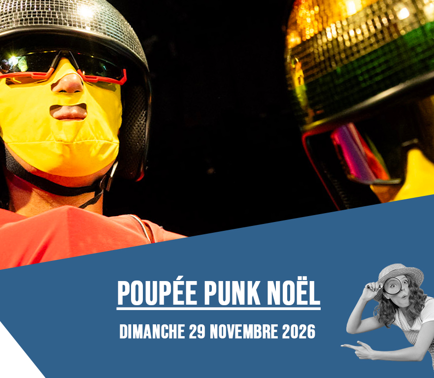 Dimanche 29 novembre de 11h30 à 12h30 : Poupée Punk Noël