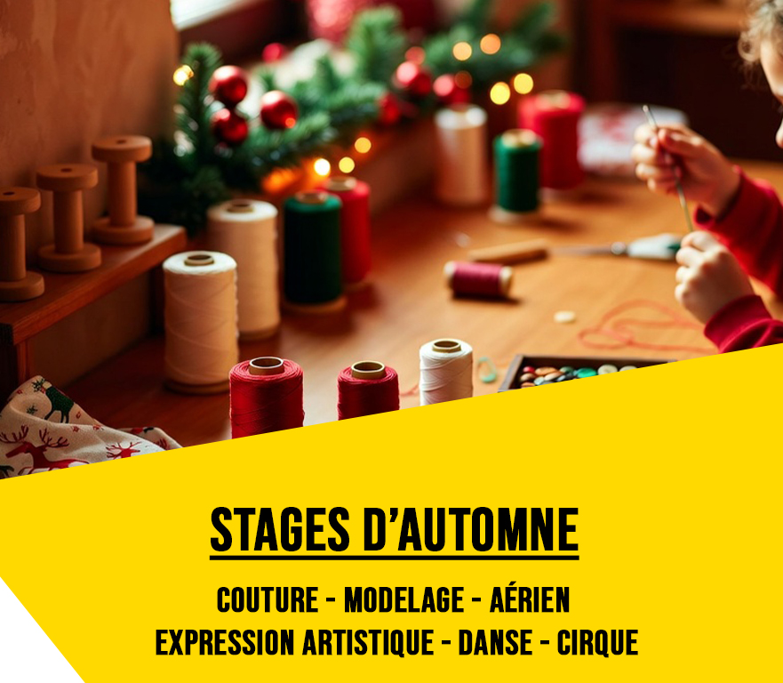 Les stages d&rsquo;automne, du 19 au 30 octobre 2026