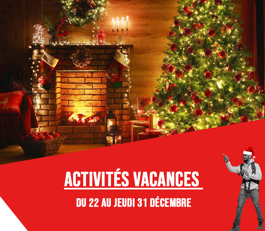 Vacances de fin d&rsquo;année, du lundi 22 au jeudi 31 décembre